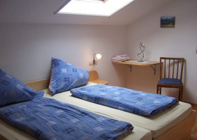 Schlafzimmer Fewo 3 auf dem Altenburgerhof